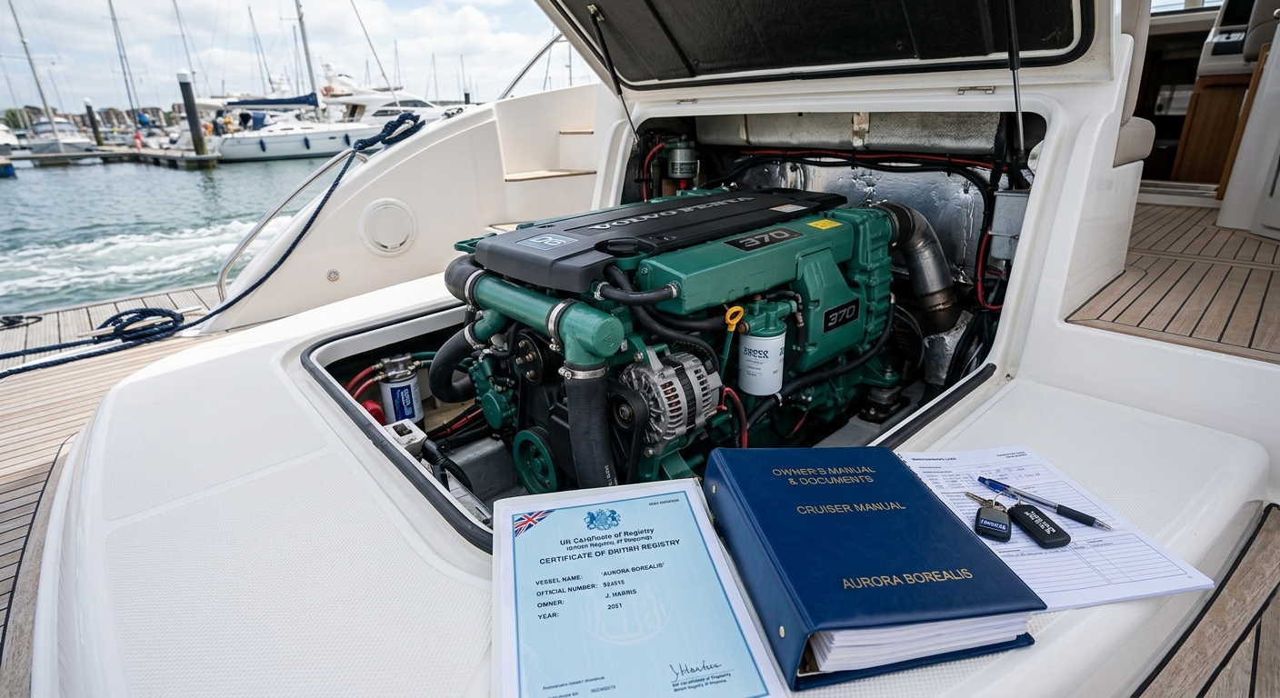Clean Boat Engine